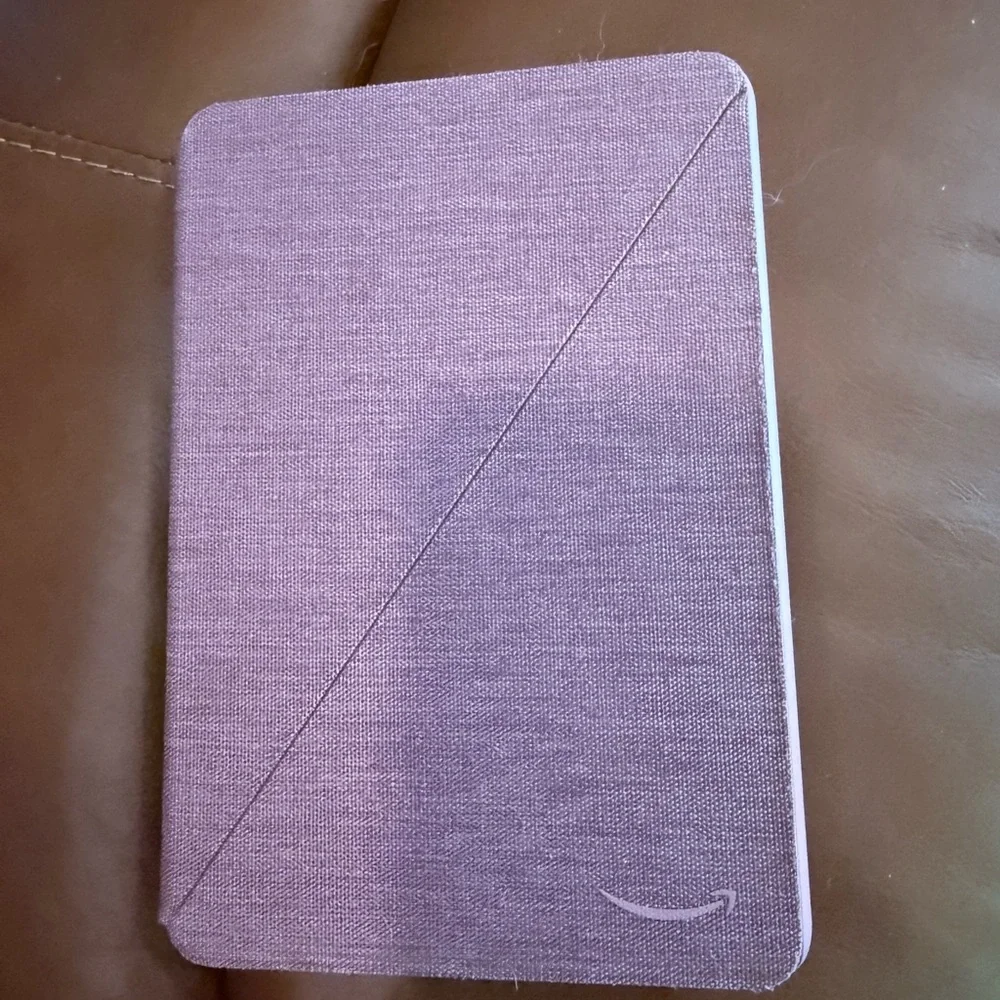 Amazon kindle with Pink Tablet Folio Case with Stand
